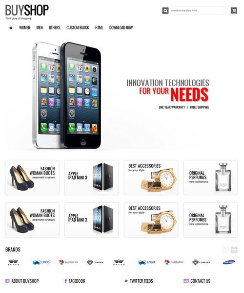 外贸电子商务网站（响应式）设计欣赏（一）-响应式网站/外贸网站建设/电子商务网站建设专家—新龙