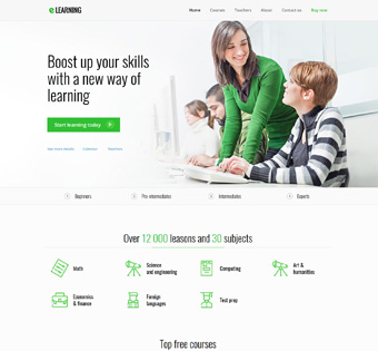 在线学习主题(模版)