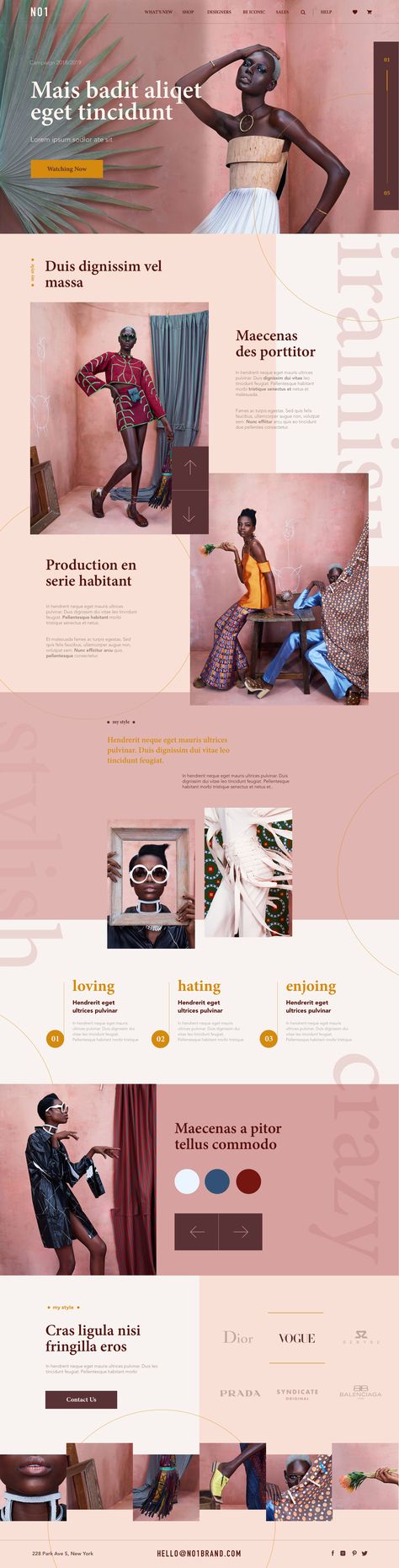 高级感电商网页设计