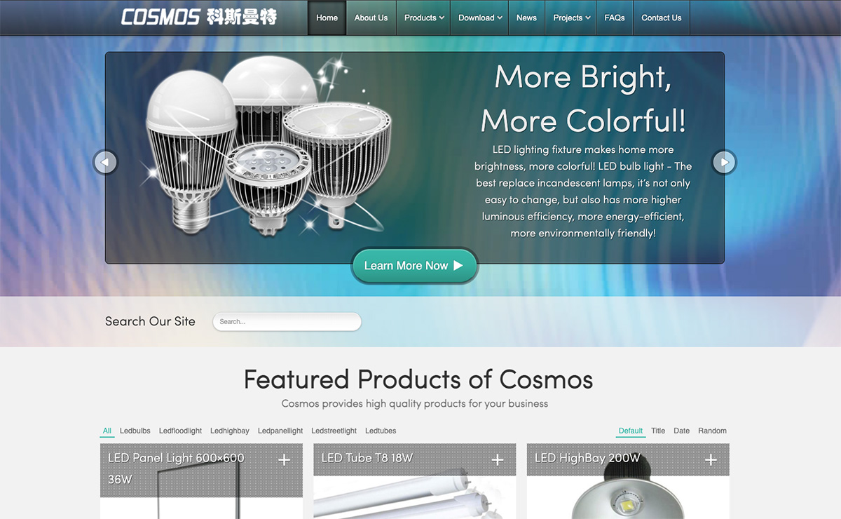 SEO友好编码营销型网页设计网站建设